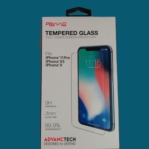 Primo Tempered Glass Screen Protector For iphone 11 Pro, XS & X